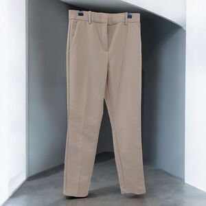 Classic Tan Straight Leg Pants for Versatile Wear